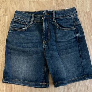Zara Indigo Denim Shorts